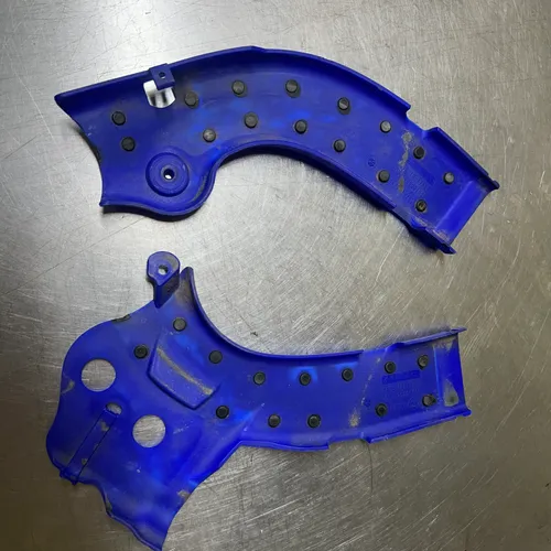 Acerbis X-Grip Frame Guards Blue/Black 2015 yz250f