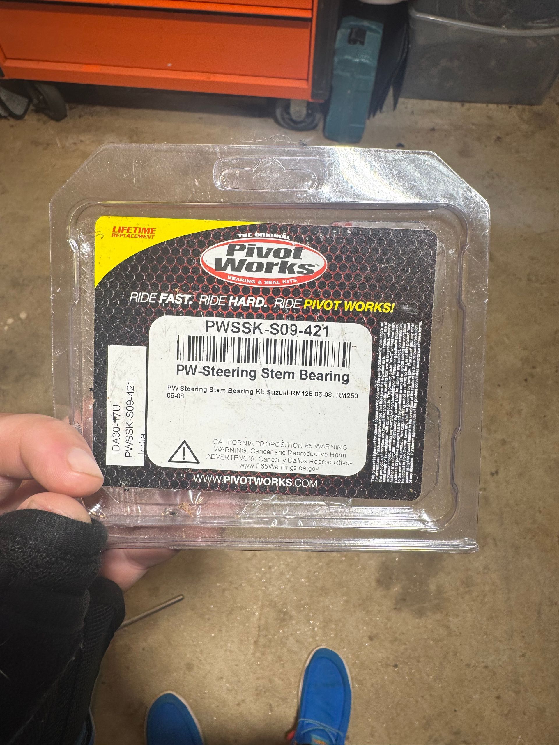 06-08 RM125/250 Steering Stem Bearing Kit