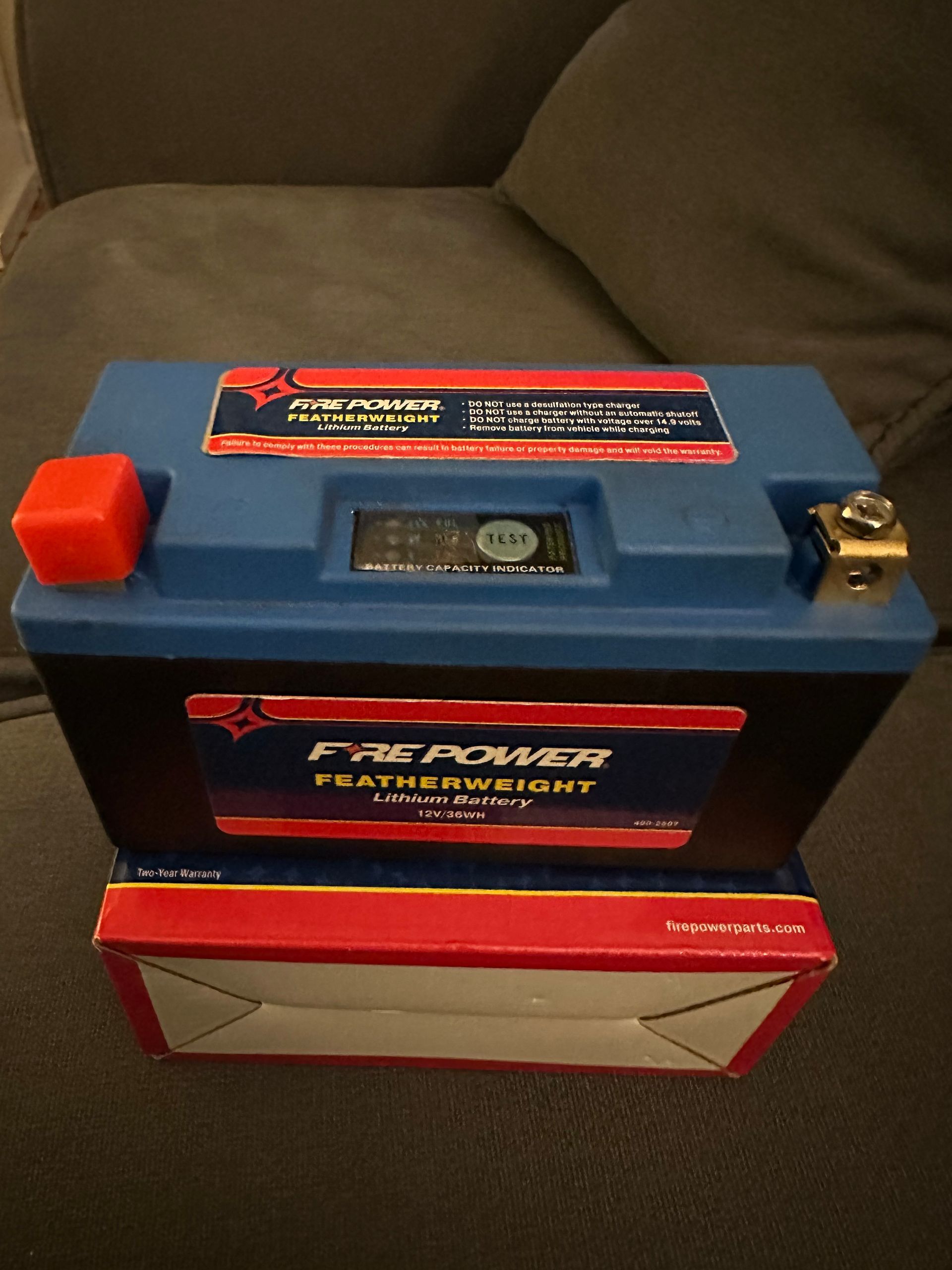 Firepower featherweight 190CC lithium ion battery