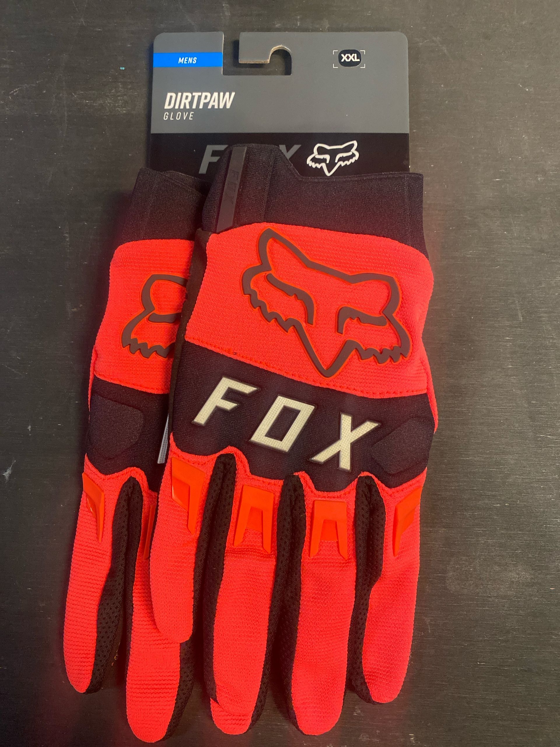 Fox Gloves Dirtpaw Flo Orange XXL