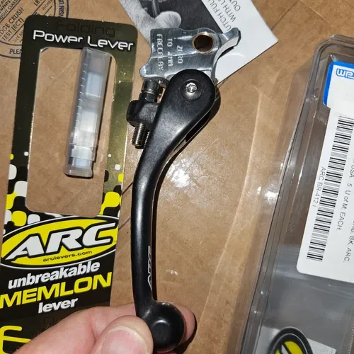 ARC Powerlever Front Brake, Memlon Lever, for 19+ KX450 and 2020+ KX250