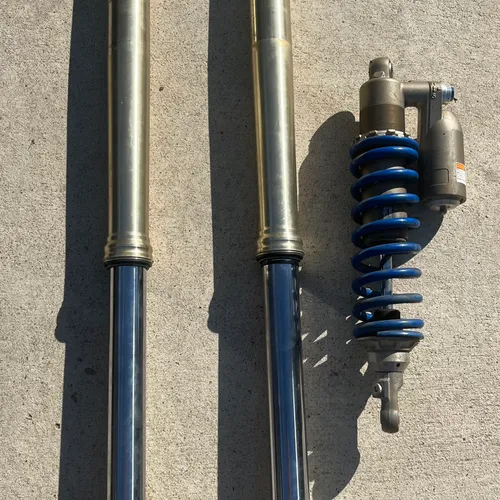 2014-2018 Yz250f Yamaha Front Forks An Rear Shock Kyb Yz250f