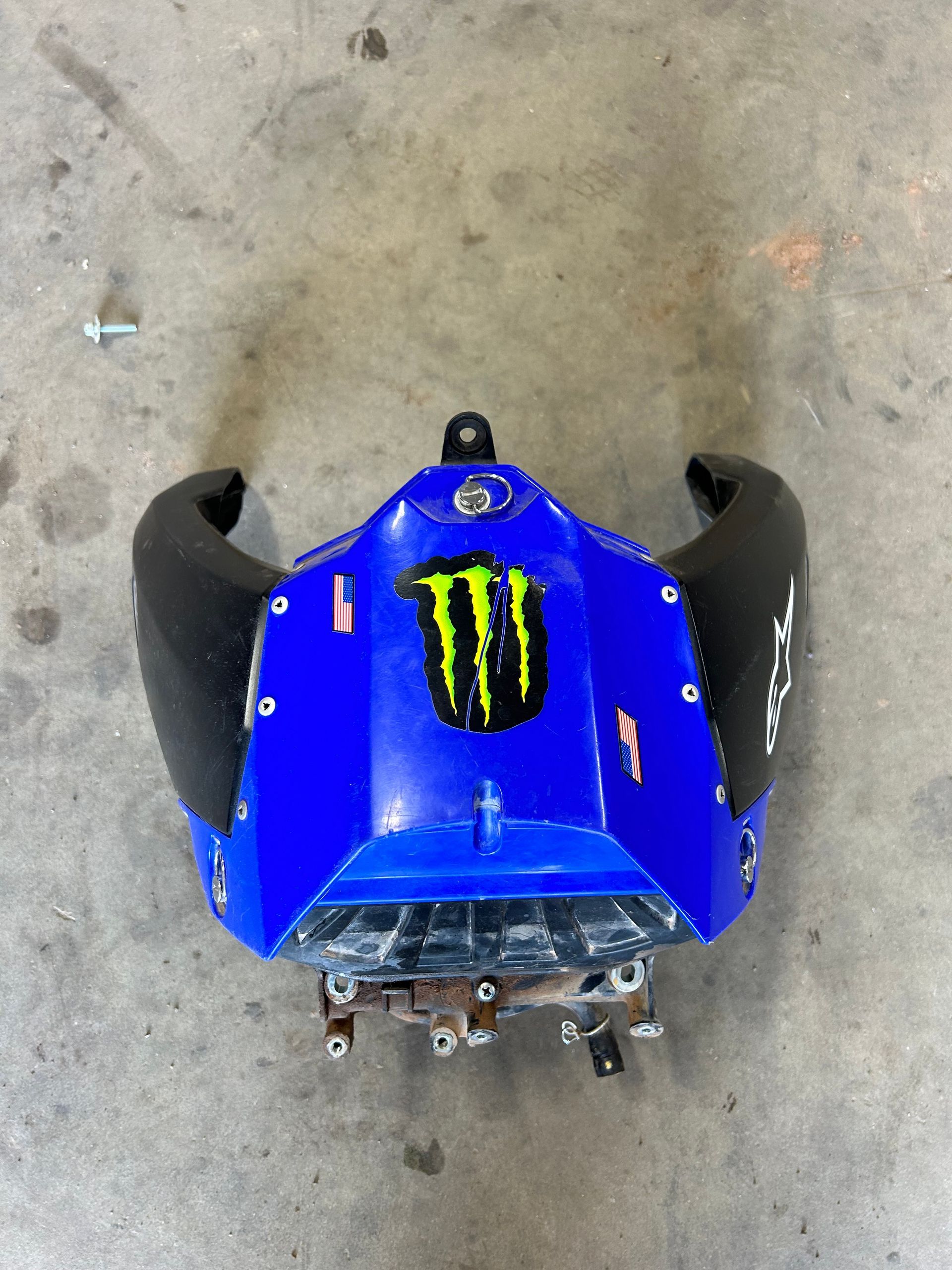 2017 yamaha yz450fx air box