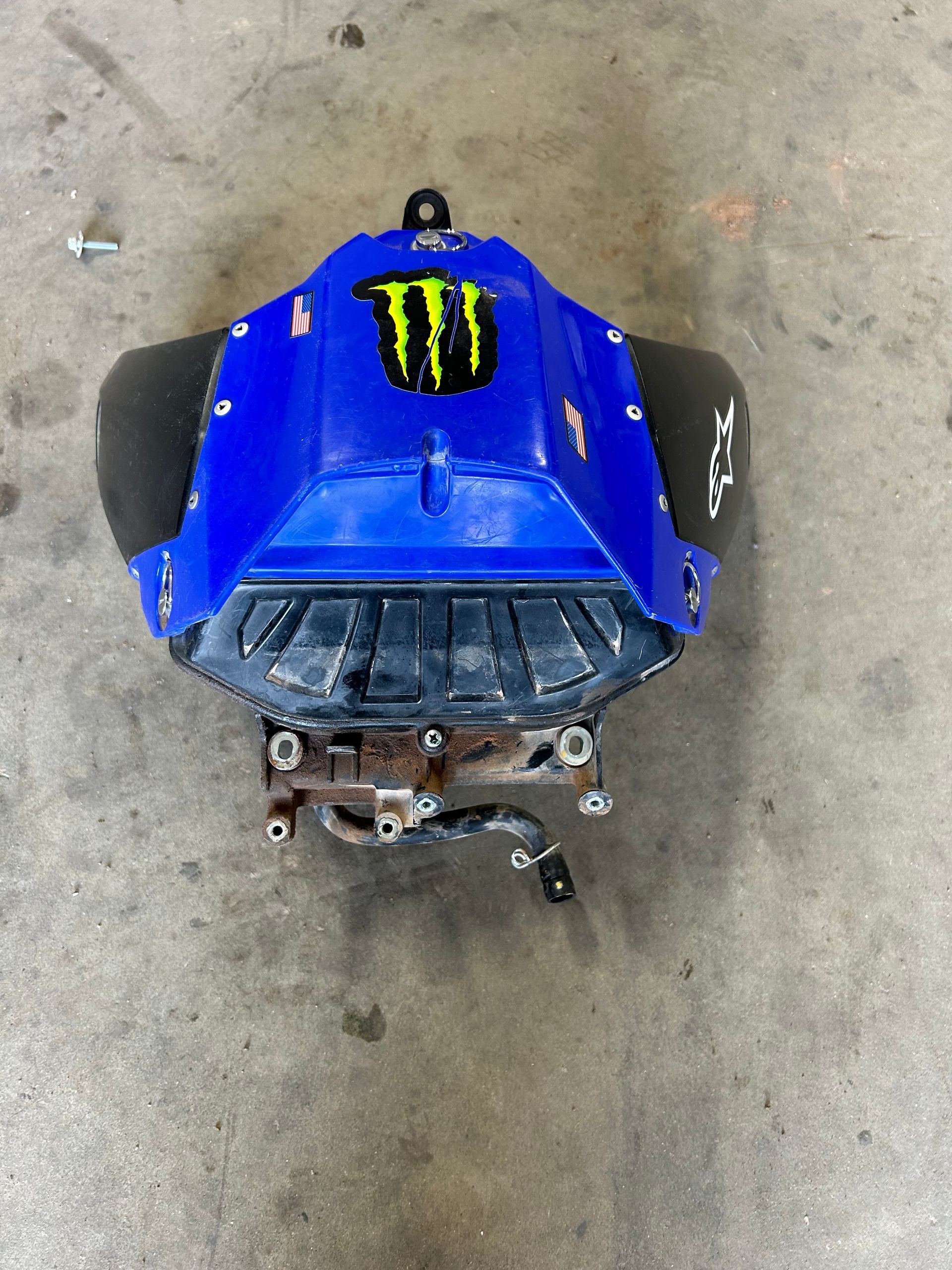 2017 yamaha yz450fx air box
