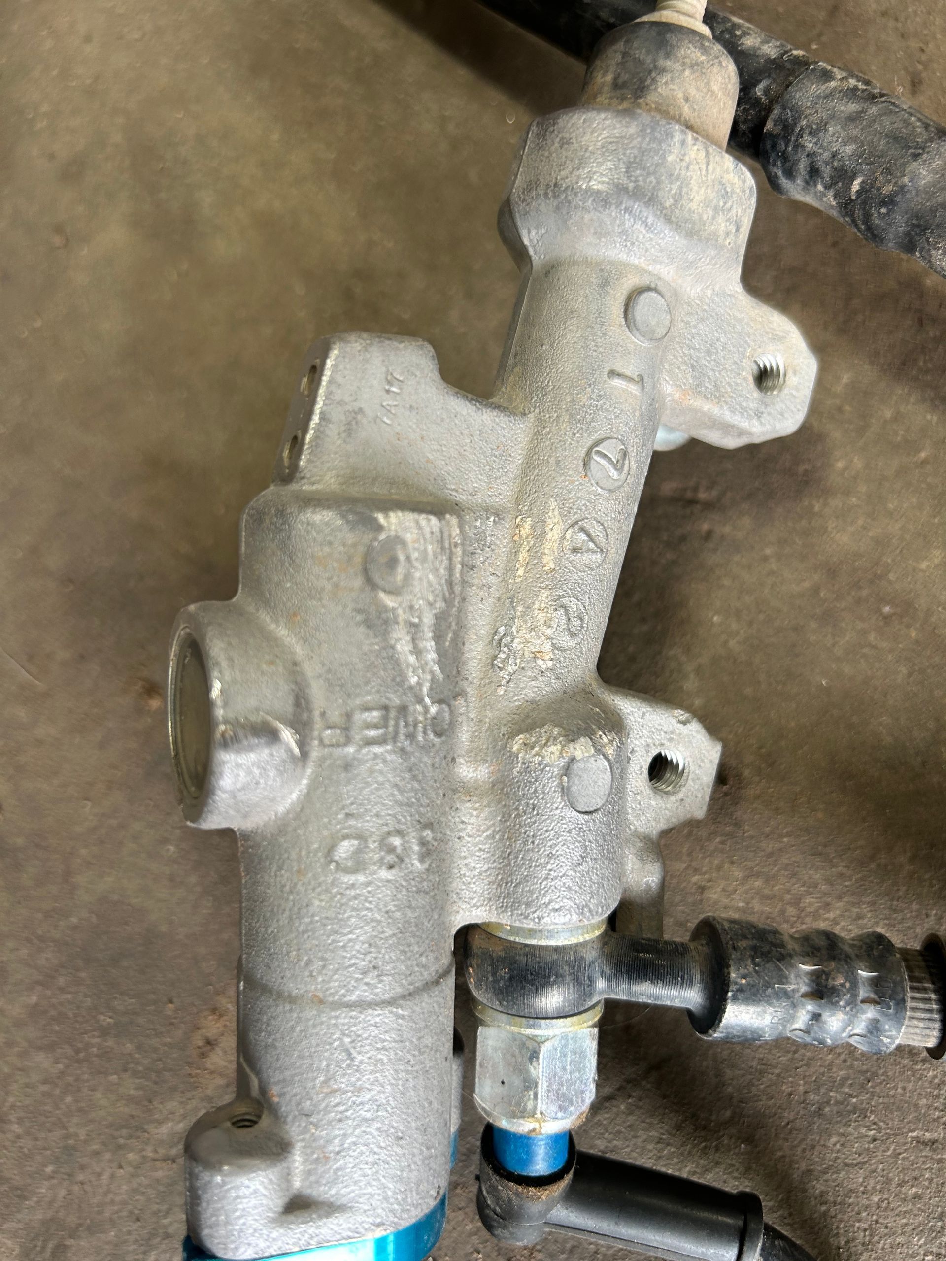 2017 yamaha yz450fx rear break assembly 