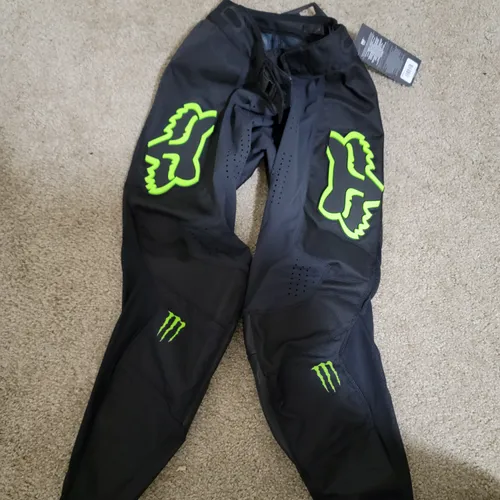 Fox Racing 360 Monster Pro Circuit MX Pants Black Adult 32