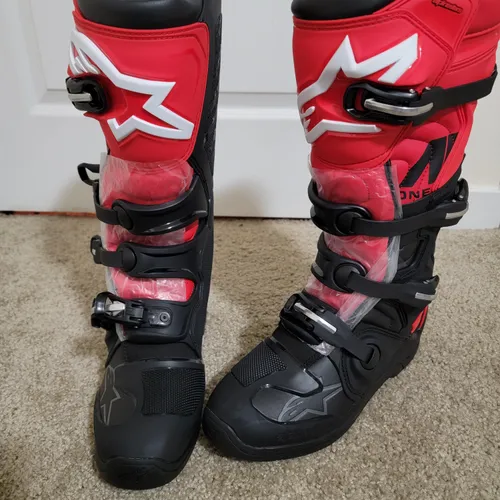 Alpinestars Tech 5 Offroad Boots (Black / Red) men's 11