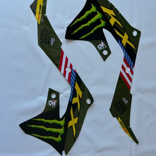 TS Pro Circuit 2024 Military Shroud Decals