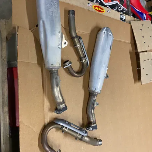 2021 Honda CRF250R Stock Dual Exhaust System