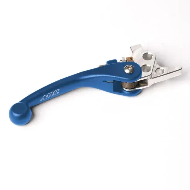 Arc Folding Aluminum Brake Lever - Blue