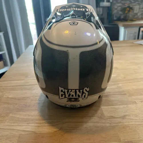 Tyler " One Punch" Evans Helmet. 