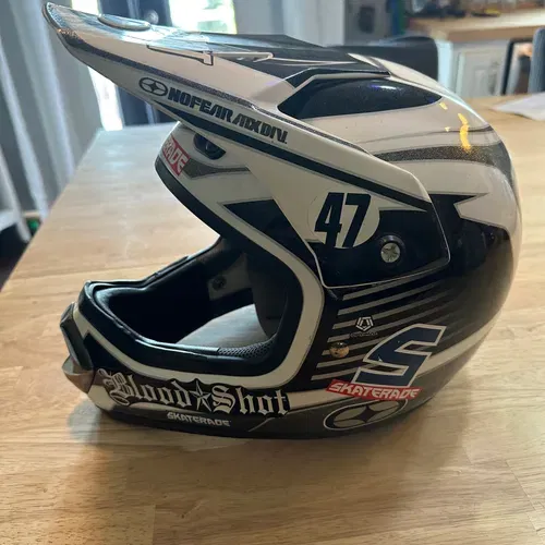 Tyler " One Punch" Evans Helmet. 