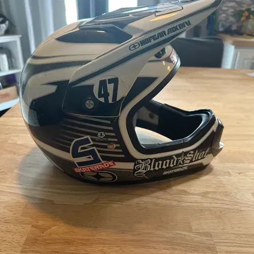 Tyler " One Punch" Evans Helmet. 