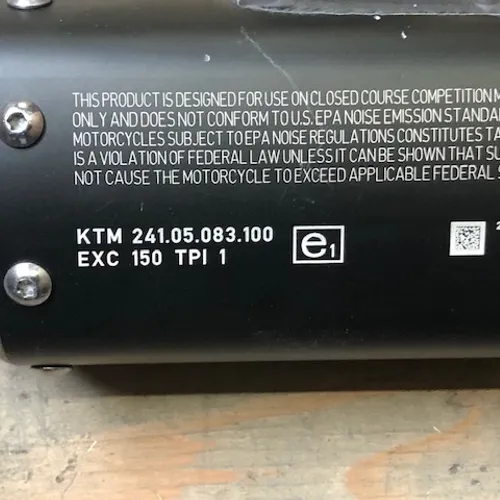 Muffler Husqvarna 150 2021-2023 OEM Silencer