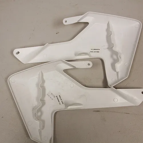 Spoiler set Husqvarna TC 65 2017-2023 white