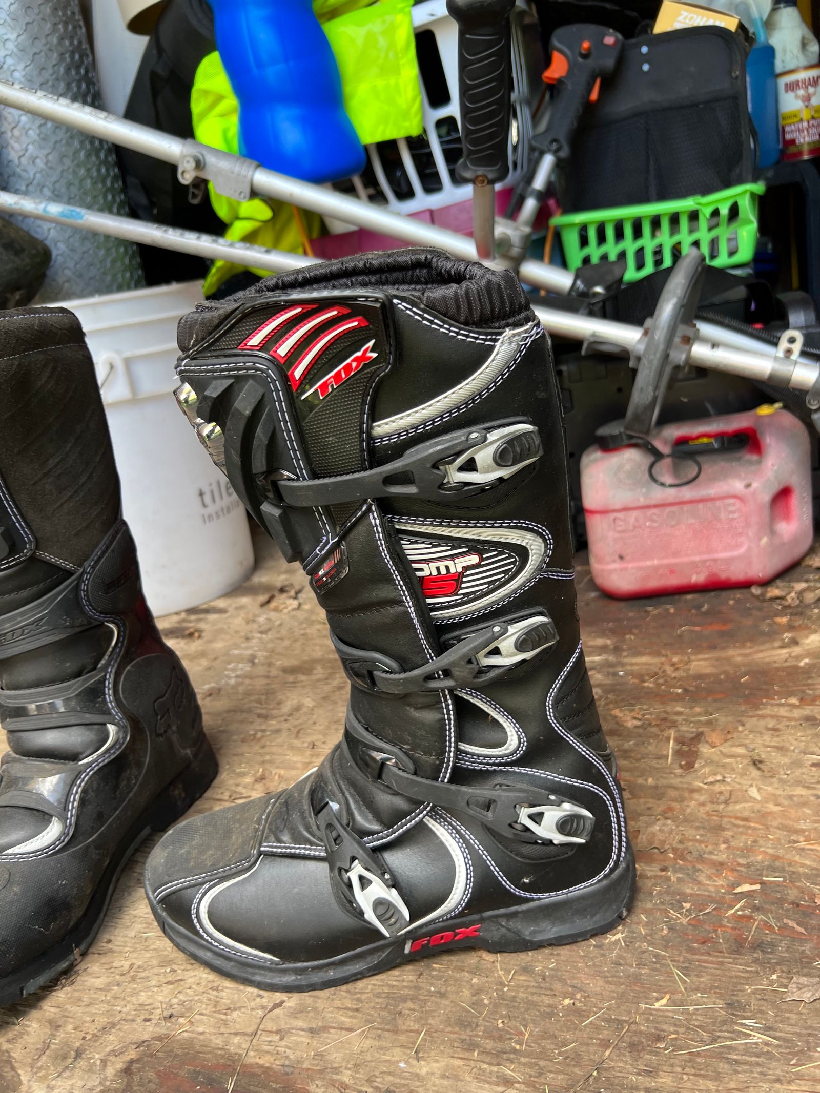 Fox Racing Boots Size 14