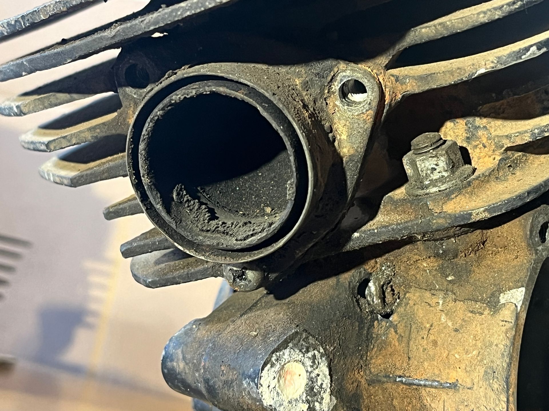 1976 SUZUKI RM100 Complete Engine Cylinder Head Clutch Cover S53