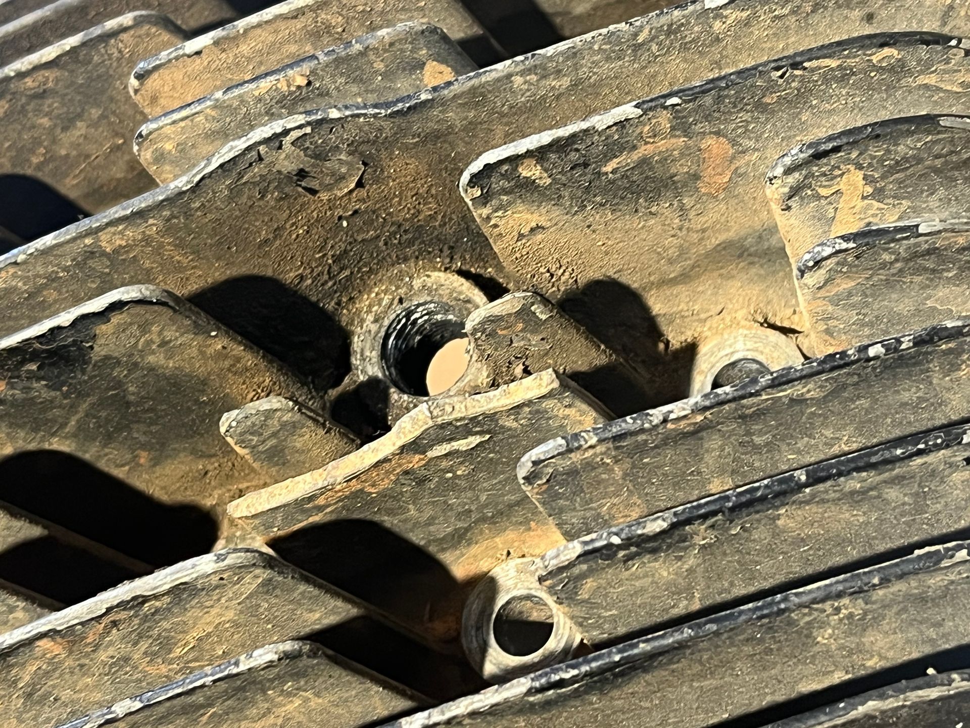 1976 SUZUKI RM100 Complete Engine Cylinder Head Clutch Cover S53