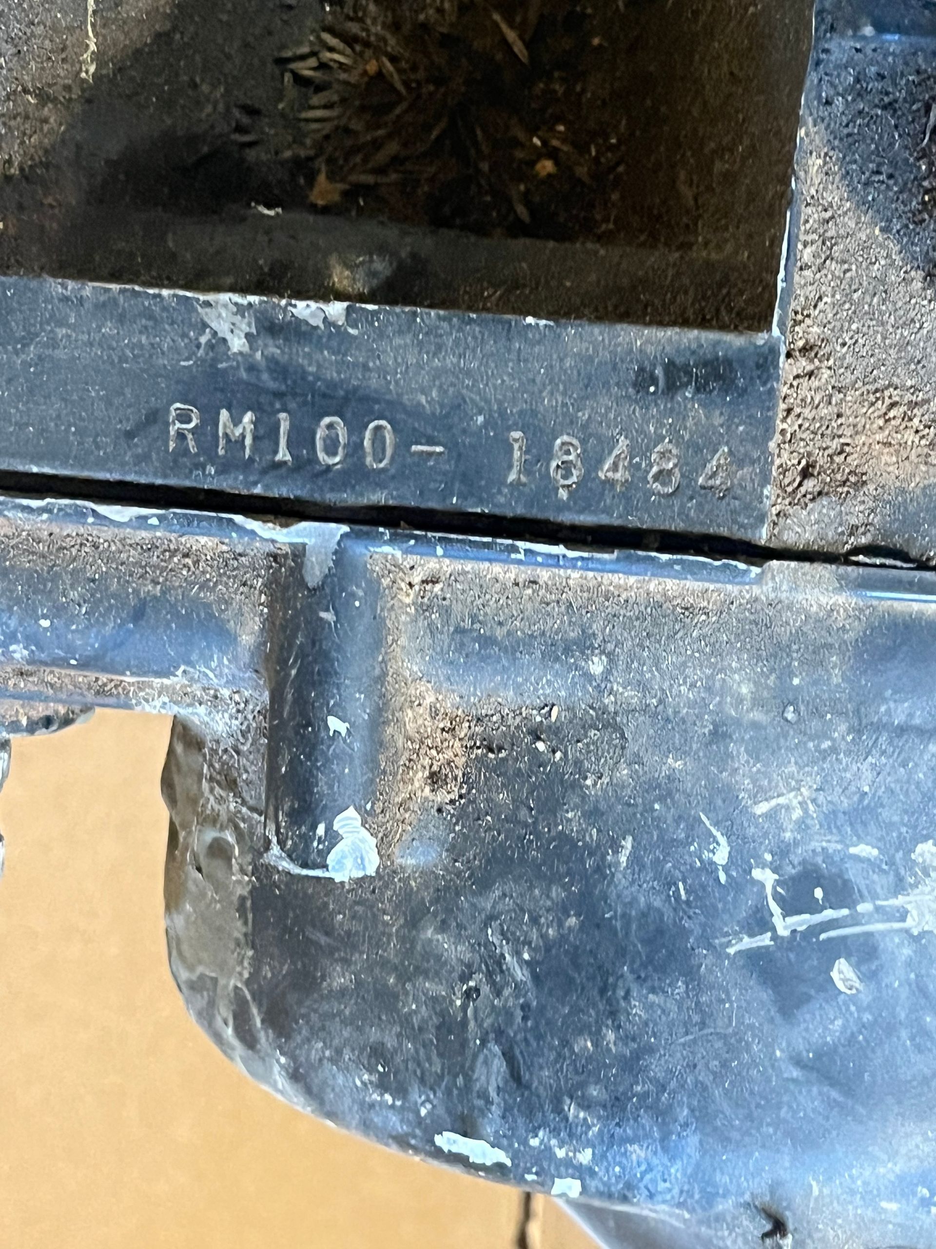 1976 SUZUKI RM100 Complete Engine Cylinder Head Clutch Cover S53