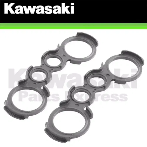 NEW 2009 - 2024 GENUINE KAWASAKI NINJA ZX-6R PLUG HOLE GASKET SET OF TWO
