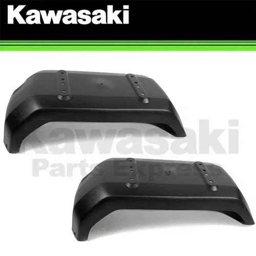 NEW 2001 - 2008 GENUINE KAWASAKI MULE 3000 3010 3020 REAR FENDER PAIR 35023-1557