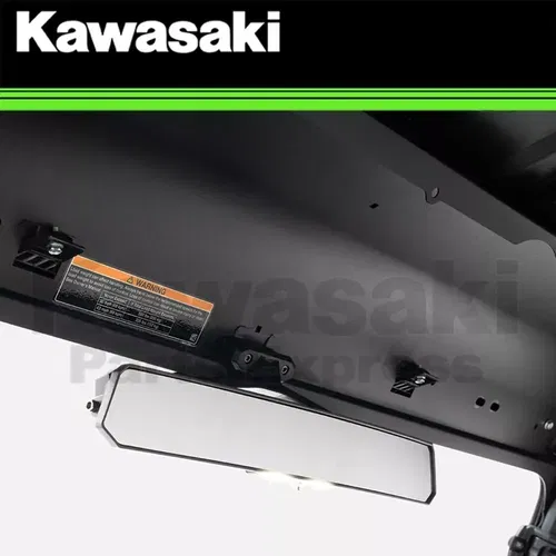 NEW 2024 - 2025 GENUINE KAWASAKI RIDGE LIGHTED WIDE ANGLE REAR VIEW MIRROR