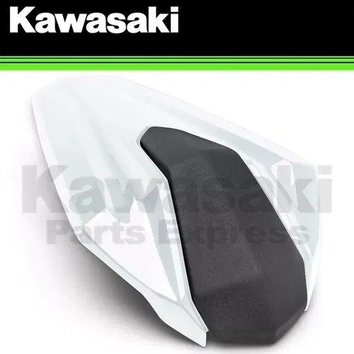 NEW 2020 GENUINE KAWASAKI NINJA 400 PEARL BLIZZARD WHITE REAR SEAT COWL