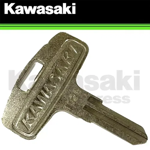 NEW 1976-1982 GENUINE KAWASAKI MOTORCYCLE KEY BLANK SEE FITMENT LIST BELOW