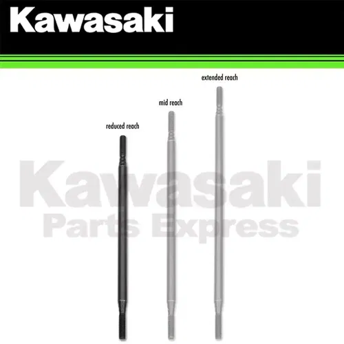 NEW 2015-2023 OEM KAWASAKI VULCAN S ERGO-FIT? REDUCED REACH SHIFT ROD 99994-0674