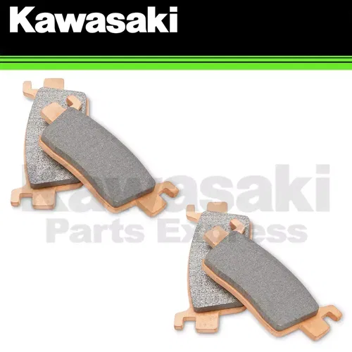 NEW 2020-2021 GENUINE KAWASAKI TERYX KRX 1000 REAR BRAKE PAD SET 43082-0197 x2