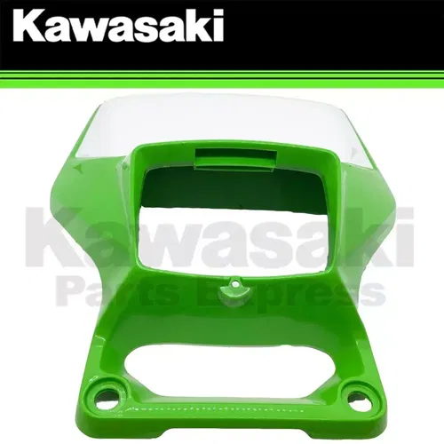 NEW 1989-1994 GENUINE KAWASAKI KDX 200 250 GREEN HEADLIGHT COVER 23005-1093-AC