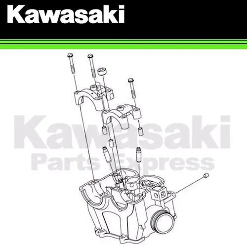 NEW 2008 - 2014 GENUINE KAWASAKI KFX 450 R KFX450R CYLINDER HEAD 11008-0143
