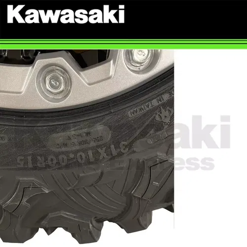 NEW 2020 - 2025 GENUINE KAWASAKI TERYX KRX1000 SPARE TIRE ASSEMBLY SILVER