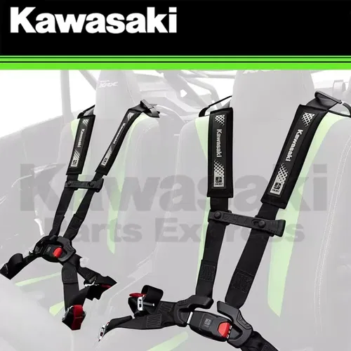 NEW 2023 GENUINE KAWASAKI TERYX KRX4 1000 CLICK-6 COMPLETE 6-POINT HARNESS FRONT