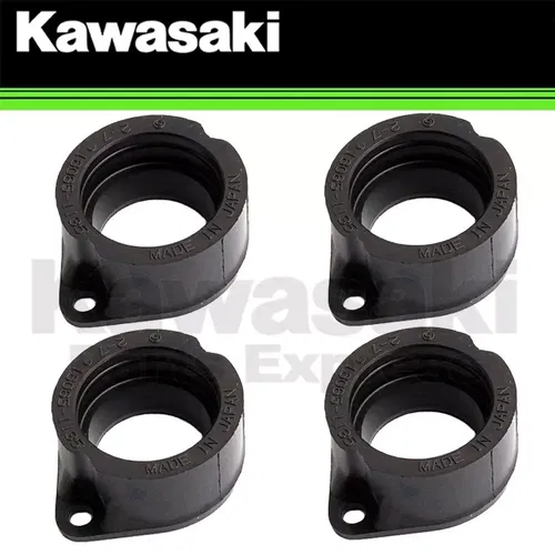 NEW 1981-2005 GENUINE KAWASAKI CARBURETOR HOLDER KZ1000 KZ1100 POLICE GPZ 4-PACK