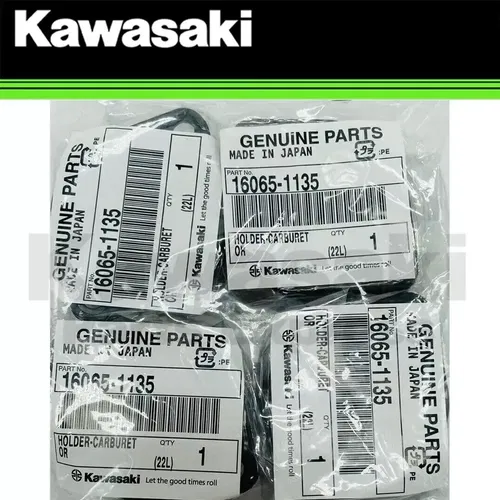 NEW 1981-2005 GENUINE KAWASAKI CARBURETOR HOLDER KZ1000 KZ1100 POLICE GPZ 4-PACK