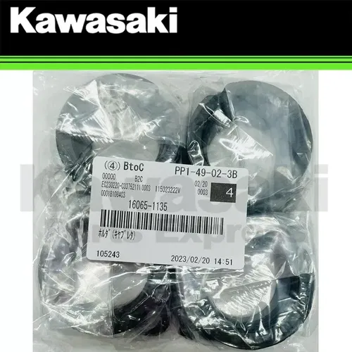 NEW 1981-2005 GENUINE KAWASAKI CARBURETOR HOLDER KZ1000 KZ1100 POLICE GPZ 4-PACK