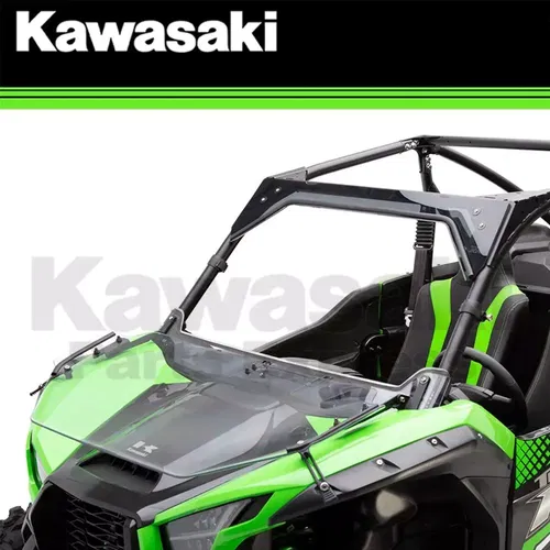 NEW 2020-2023 KAWASAKI TERYX KRX KRX4 1000 FLIP-DOWN WINDSHIELD POLYCARBONATE