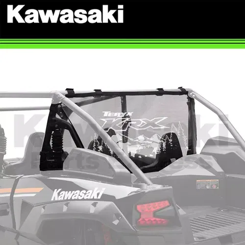 NEW 2023-2024 GENUINE KAWASAKI TERYX KRX41000 eS SOFT MESH REAR PANEL 99994-1746
