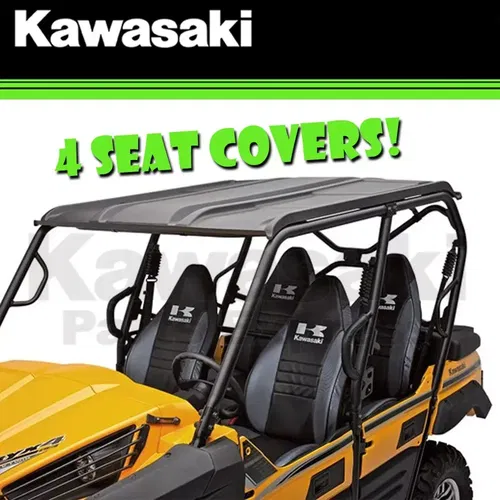 NEW 2012 - 2022 GENUINE KAWASAKI TERYX TERYX4 750 800 SET OF FOUR SEAT COVERS