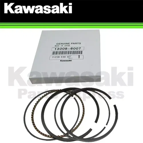 NEW 1991-2004 GENUINE KAWASAKI PISTON RING SET STD MULE 500 520 550 13008-6007