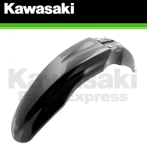 NEW 2009 GENUINE KAWASAKI KX250F KX450F EBONY FRONT FENDER 35004-0139-6C