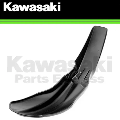 NEW 2009 GENUINE KAWASAKI KX250F KX450F EBONY FRONT FENDER 35004-0139-6C