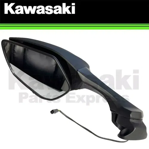 NEW 2016-2020 GENUINE OEM KAWASAKI LH MIRROR WITH TURN SIGNAL NINJA ZX 10 R RR