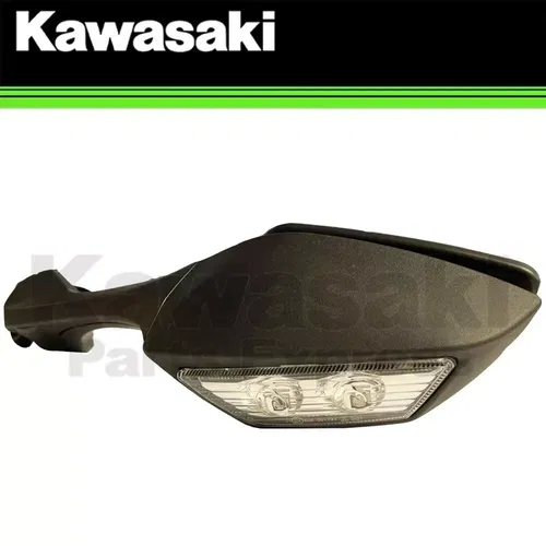 NEW 2016-2020 GENUINE OEM KAWASAKI LH MIRROR WITH TURN SIGNAL NINJA ZX 10 R RR
