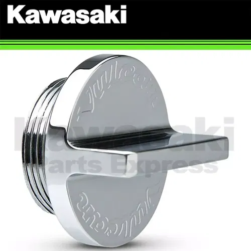 NEW 2006 - 2025 GENUINE KAWASAKI VULCAN 900 CHROME BILLET OIL CAP K53020-401