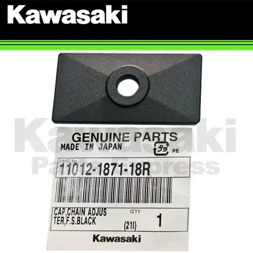 NEW 2009-2025 GENUINE KAWASAKI BLACK CAP CHAIN ADJUSTER FITS MANY SEE LISTING