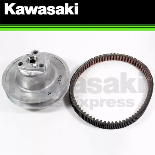 NEW 2001 - 2023 GENUINE KAWASAKI MULE 3000 3010 DRIVEN CLUTCH & CLUTCH BELT