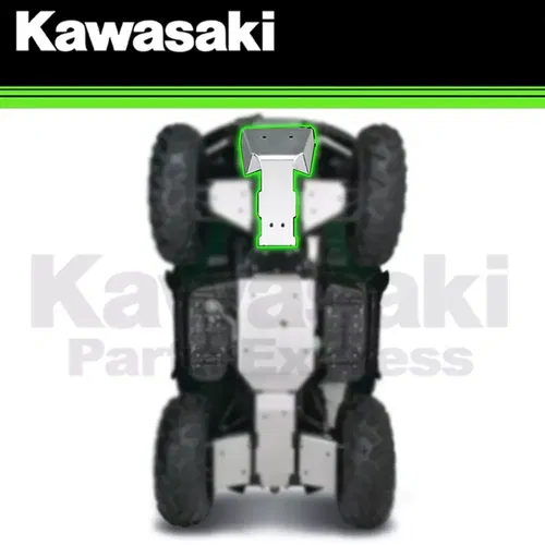 NEW 2005-2023 GENUINE KAWASAKI BRUTE FORCE 650 750 FRONT SKID PLATE K55020-0348