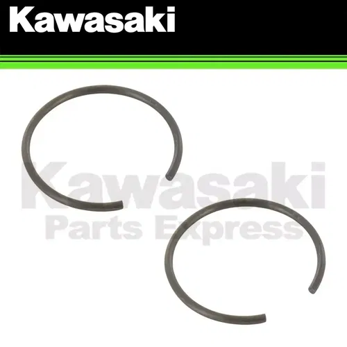 NEW 1966 - 2023 GENUINE KAWASAKI 2 PACK PISTON PIN CIRCLIPS FITS MANY MODELS!